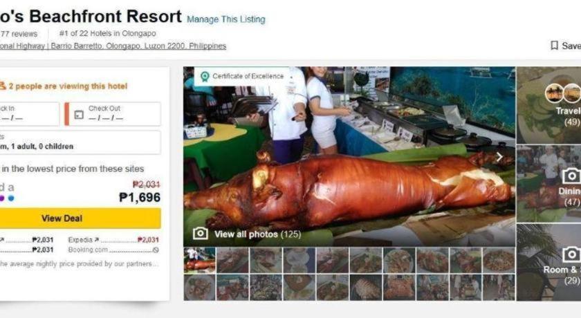 Mango'S Beachfront Resort Olongapo Luaran gambar